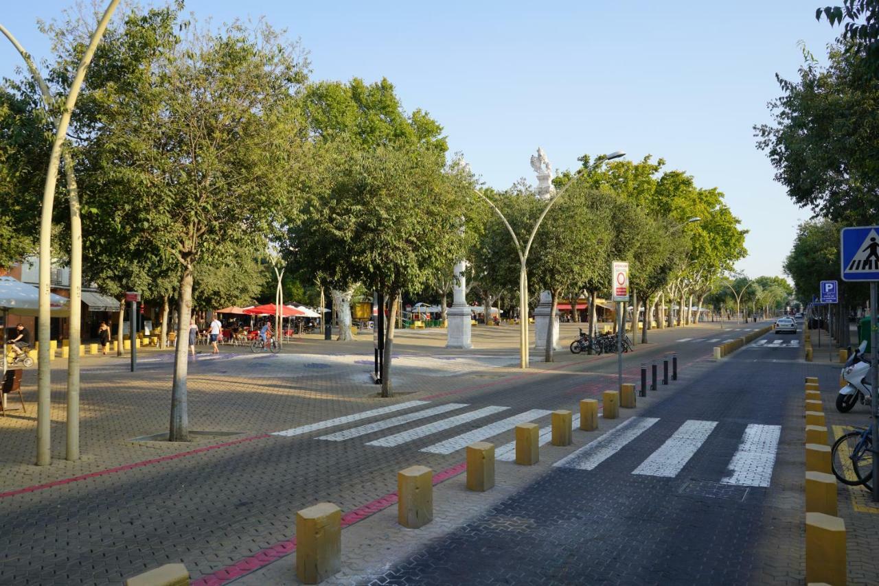 Atico con terraza en Alameda de Hercules Sevilla Exterior foto